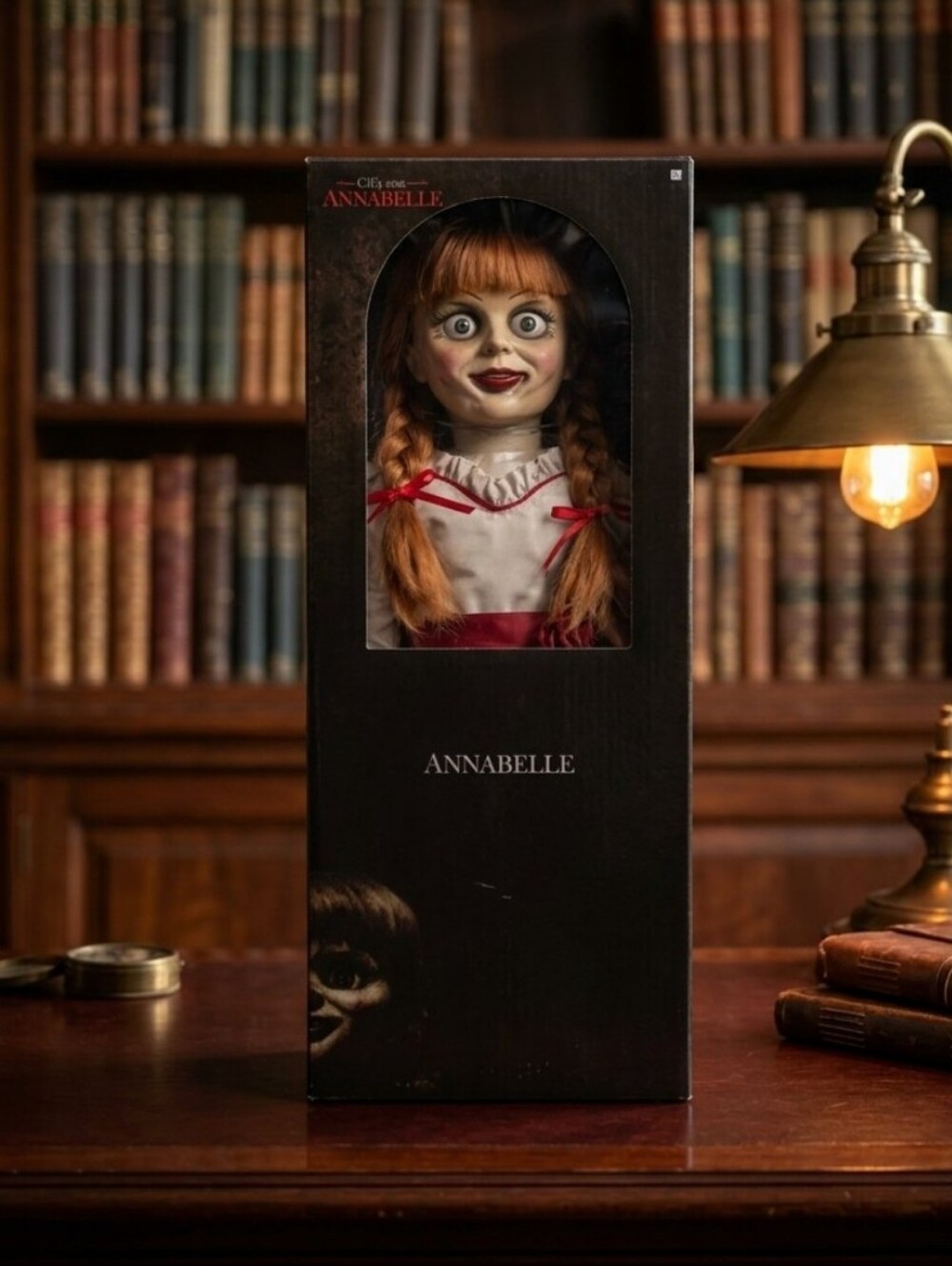 NIB Spirit Halloween Lifesize 30" Annabelle Doll Prop The Conjuring Universe